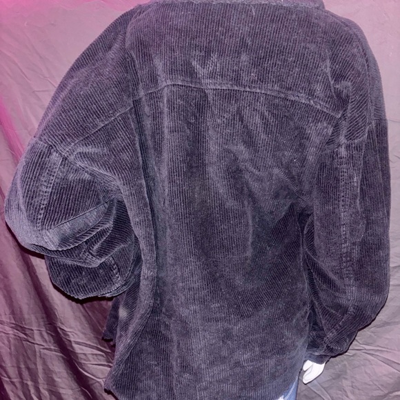 ✨ La Miel Oversized Washed Corduroy Shacket Jacket | Size L | 🧥 - Picture 6 of 9